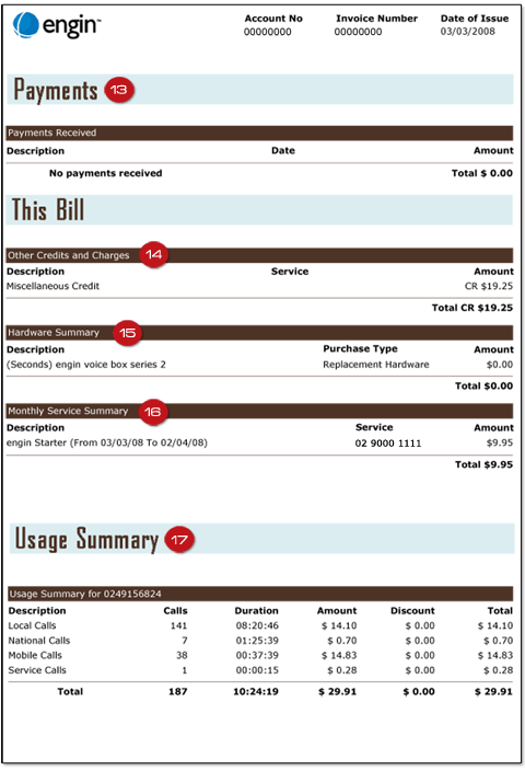 Bill Section 2